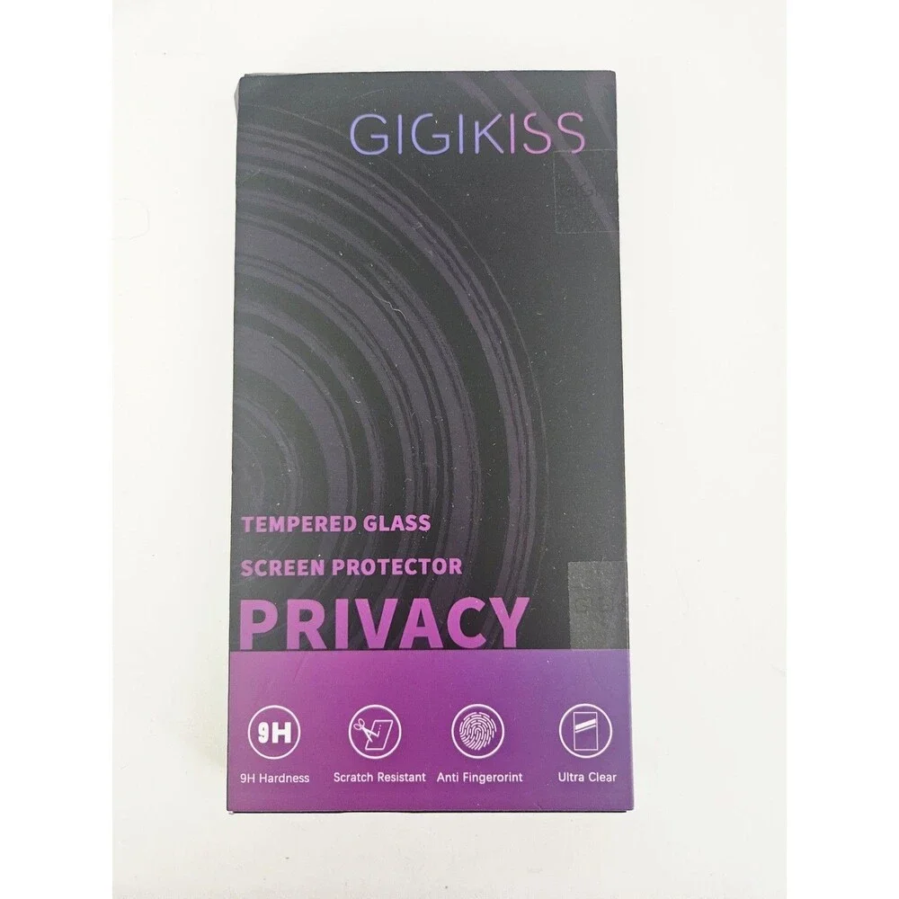 Compatible for iPhone 15 Pro Max Privacy Screen Protector, Clear Tempered Glass